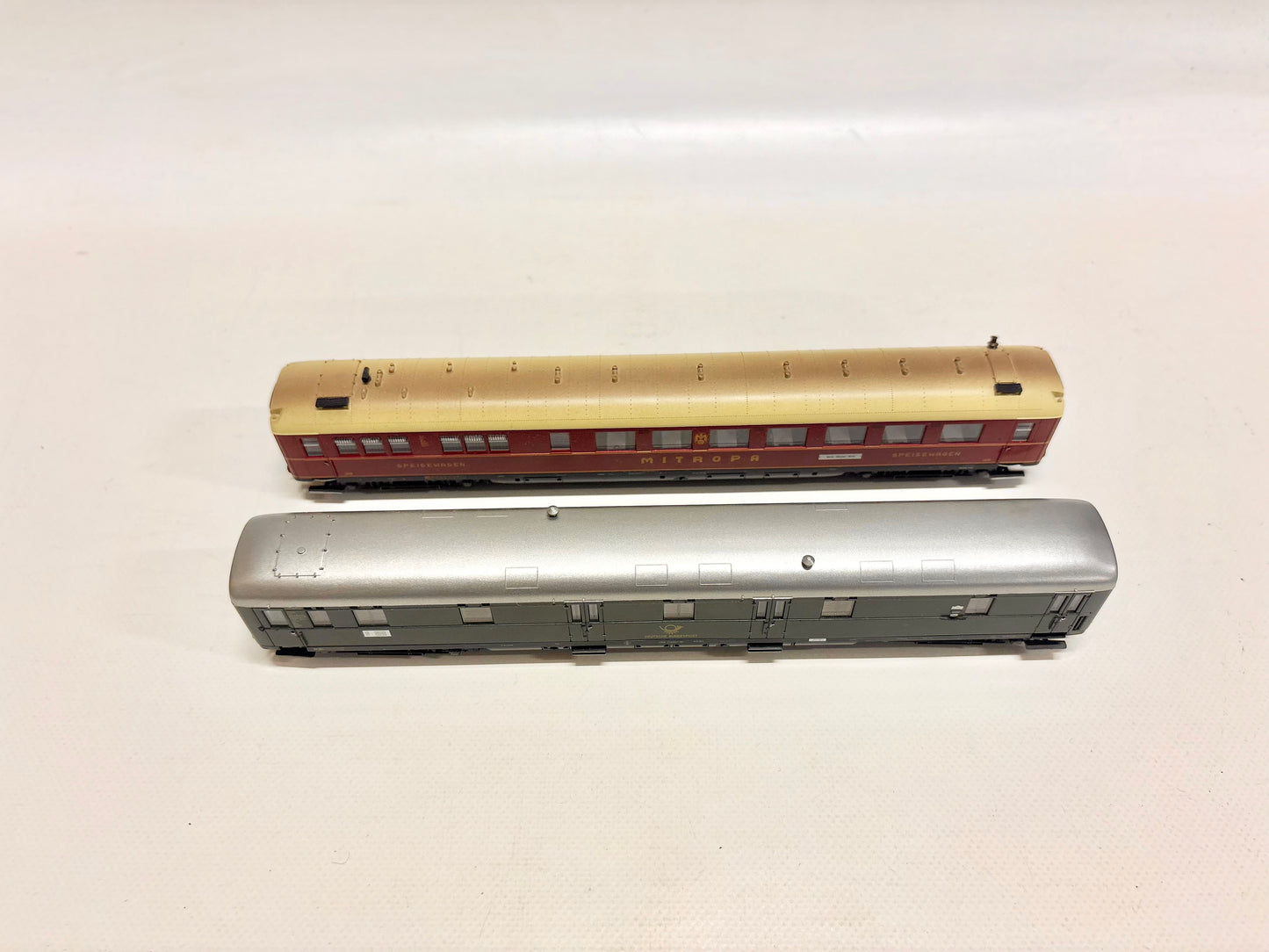 Märklin 2x Schürzenwagen Personenwagen DB AC H0