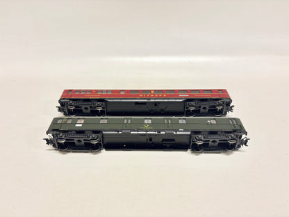Märklin 2x Schürzenwagen Personenwagen DB AC H0