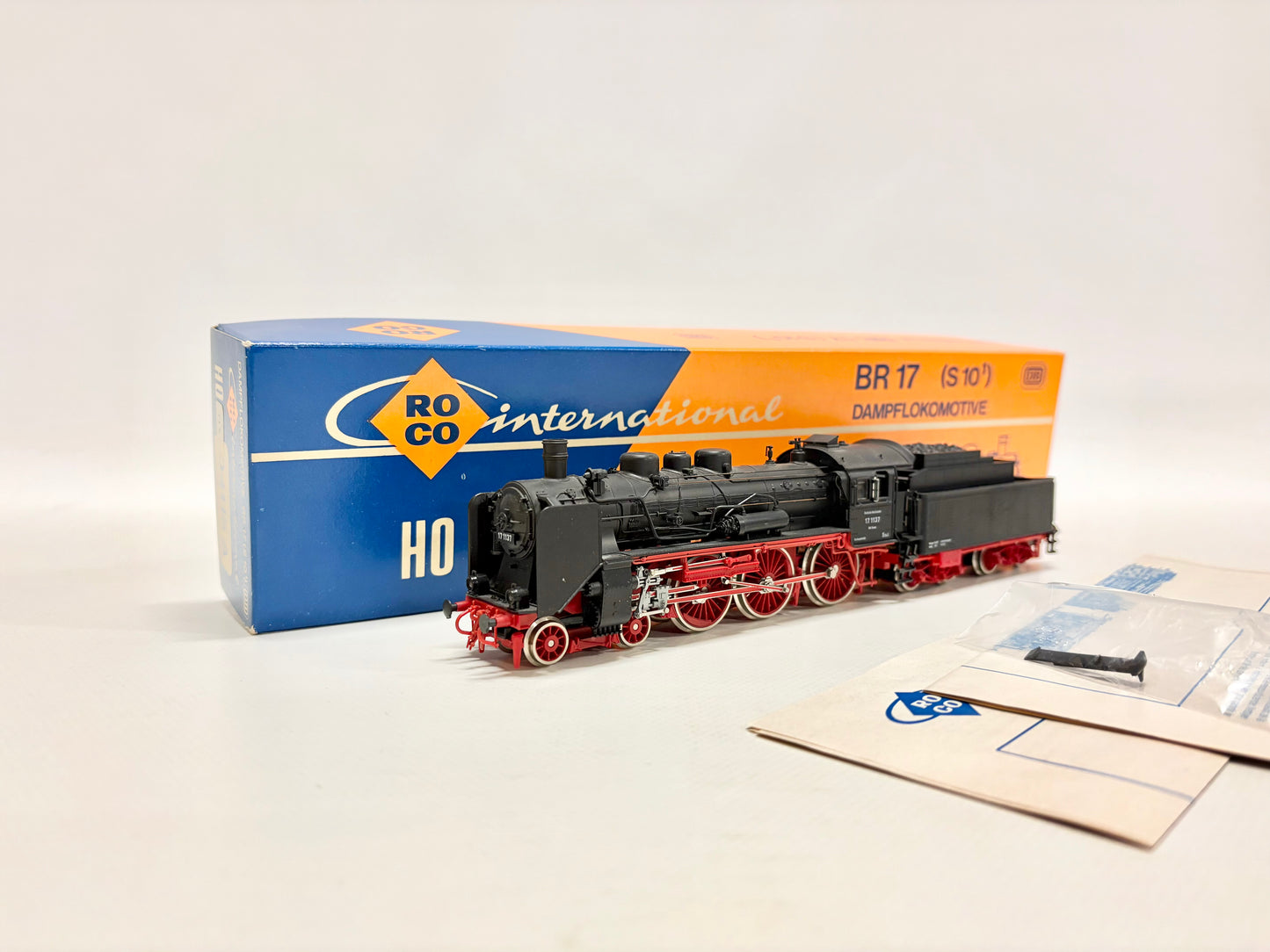 Roco 04115A Dampflok Br 17 1137 DR DC H0