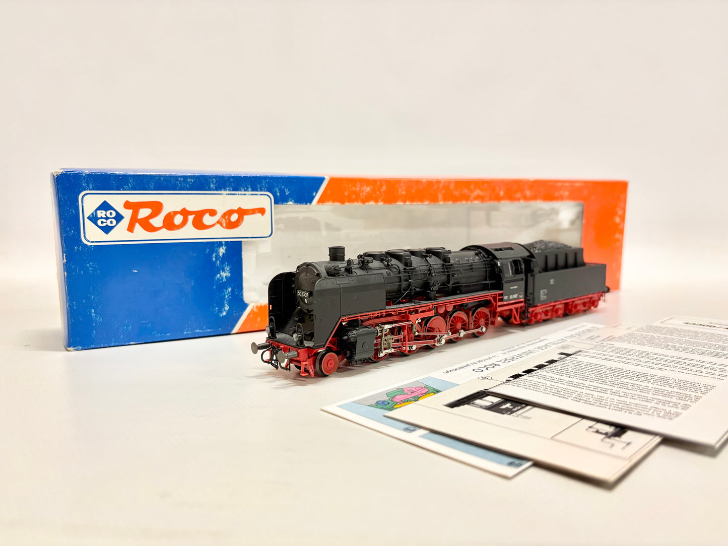 Roco 43302 Dampflok Br 50 1307 DB DC H0