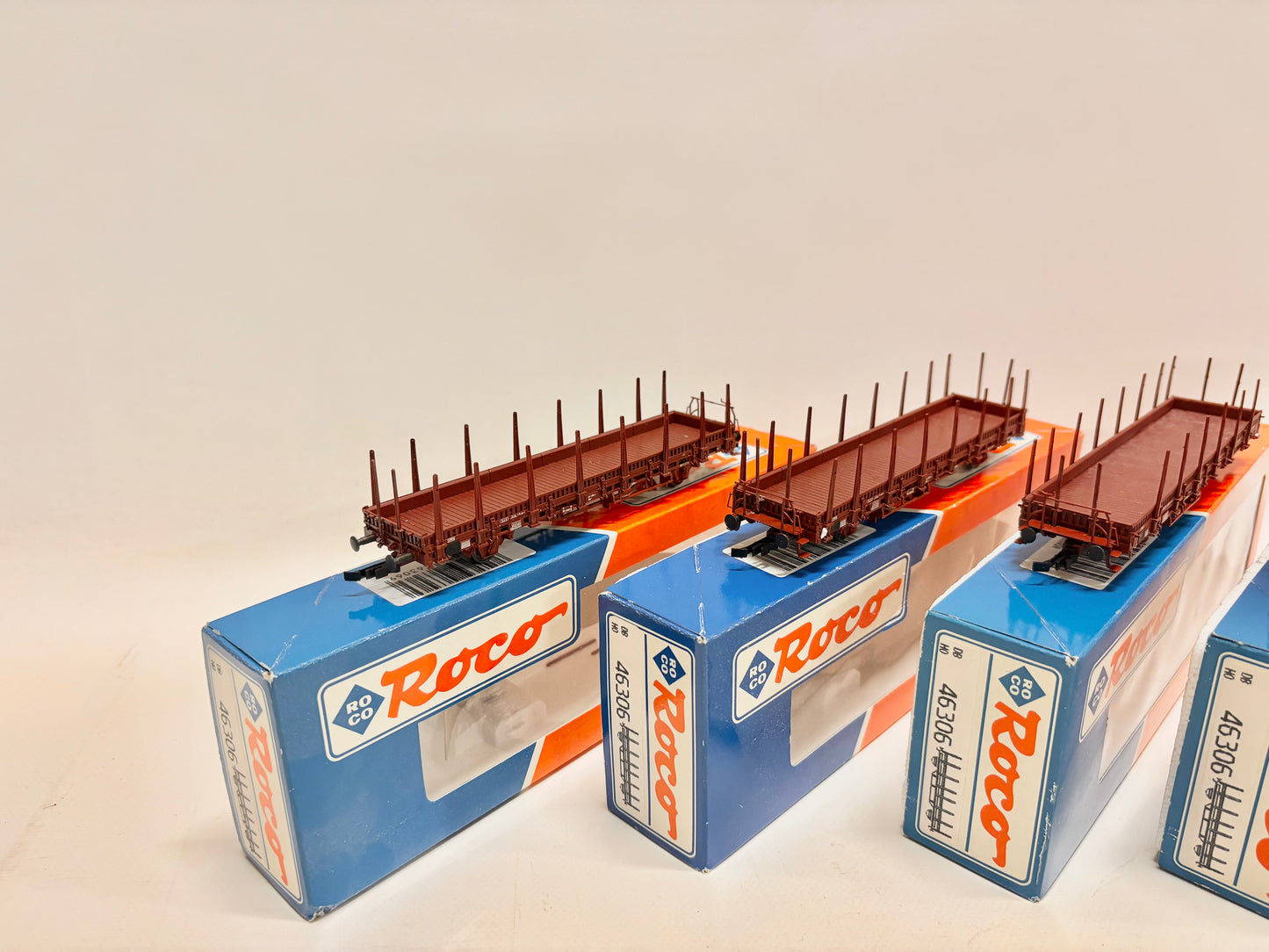 Roco 46306 Rungenwagen Güterwagen DB DC H0