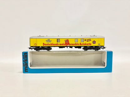 Märklin 4121 Personenwagen Shell Autokarte DB AC H0