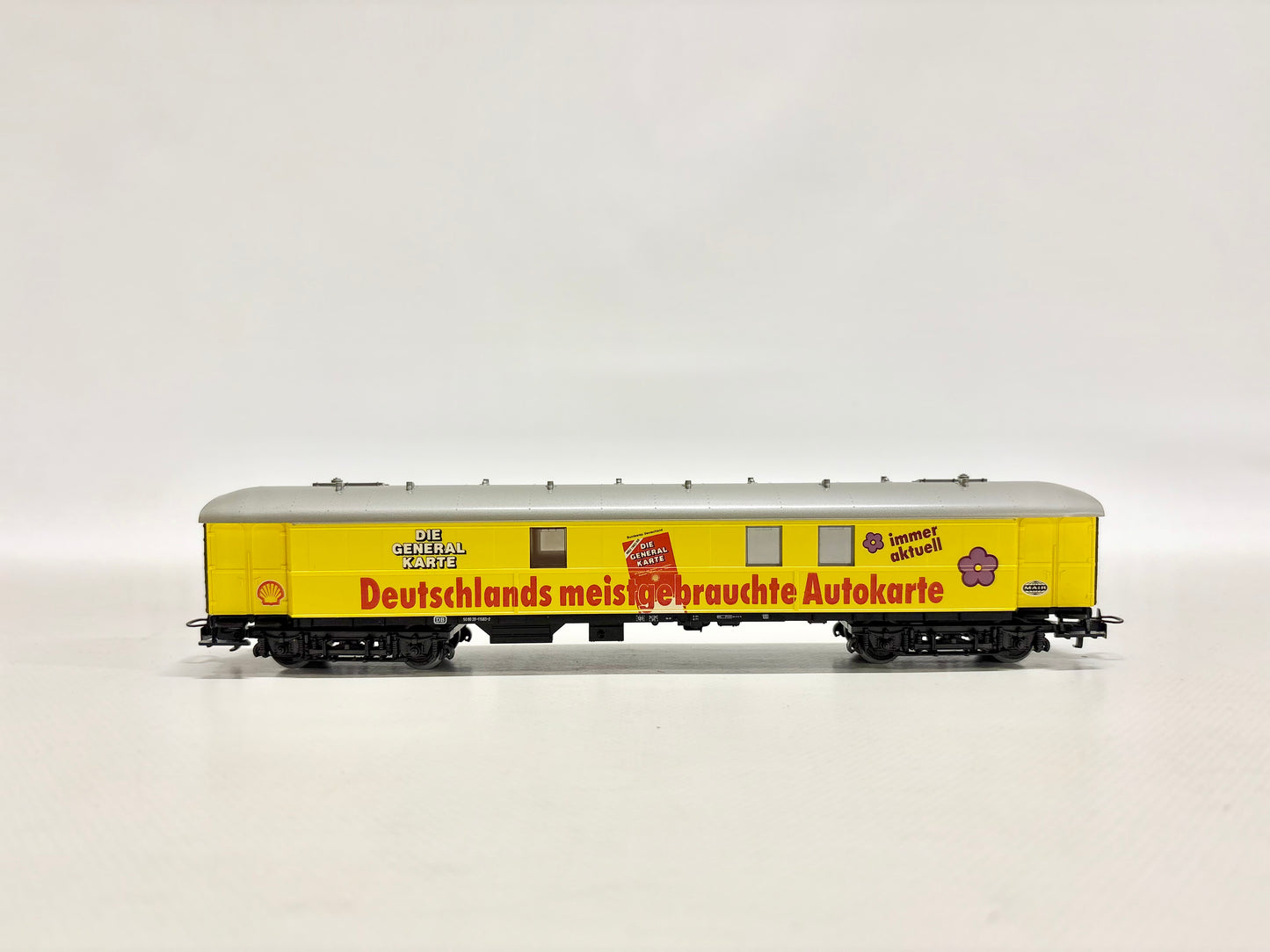 Märklin 4121 Personenwagen Shell Autokarte DB AC H0