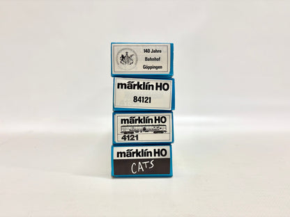 Märklin 4121 4122 84121 CATS Wagen-Set Werbewagen DB AC H0