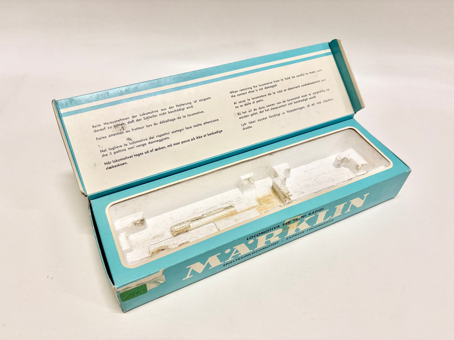 Märklin 3048 Leerkarton Dampflok Br 01 097 DB AC H0