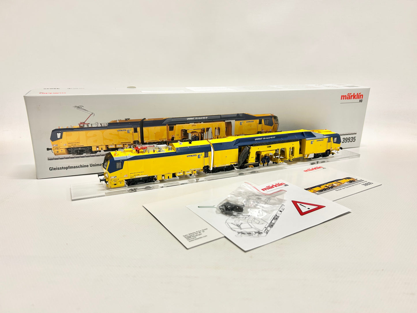 Märklin 39935 Mfx+ Digital, Sound Gleisstopfmaschine Unimat, H0, OVP, TOP
