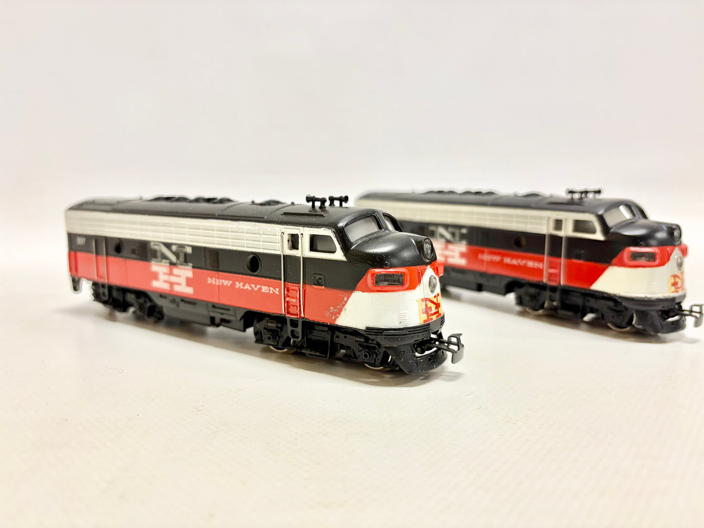 Märklin 3062 + 4062 Diesellok F7 New Heaven A+B-Unit USA AC H0