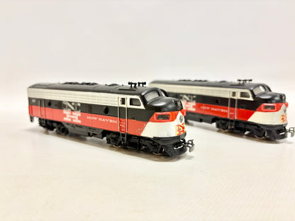 Märklin 3062 + 4062 Diesellok F7 New Heaven A+B-Unit USA AC H0