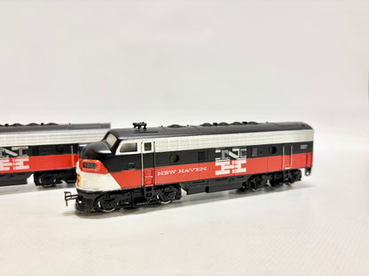 Märklin 3062 + 4062 Diesellok F7 New Heaven A+B-Unit USA AC H0